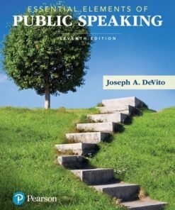 Essential Elements of Public Speaking 7th Edition - Original PDF ebook