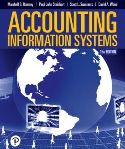 Accounting Information Systems 15th Edition - Original PDF ebook