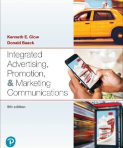 Integrated Advertising, Promotion, and Marketing Communications 9th Edition - Original PDF ebook