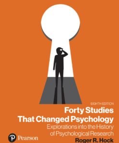 Forty Studies that Changed Psychology 8th Edition - Original PDF ebook
