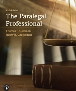 The Paralegal Professional 6th Edition - Original PDF ebook