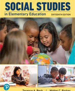 Social Studies in Elementary Education 16th Edition - Original PDF ebook
