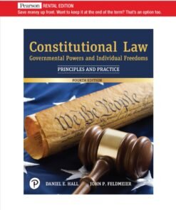 Constitutional Law: Govermental Powers and Individual Freedoms 4th Edition - Original PDF ebook