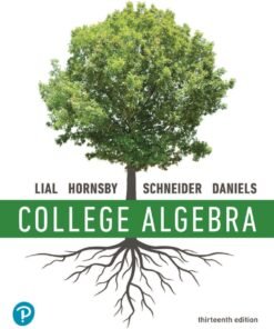 College Algebra 13th Edition - Original PDF ebook