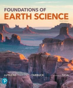 Foundations of Earth Science 9th Edition - Original PDF ebook