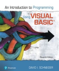 Introduction to Programming Using Visual Basic 11th Edition - Original PDF ebook