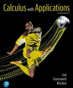 Calculus with Applications 12th Edition - Original PDF ebook