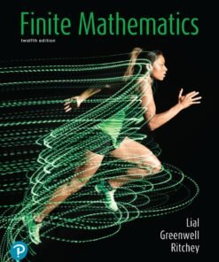 Finite Mathematics 12th Edition - Original PDF ebook