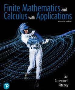 Finite Mathematics and Calculus with Applications 11th Edition - Original PDF ebook