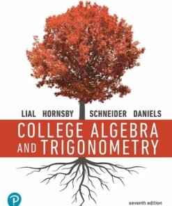 College Algebra and Trigonometry 7th Edition - Original PDF ebook