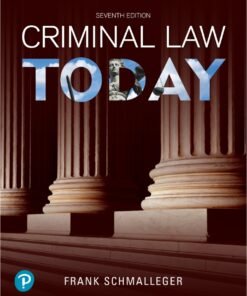 Criminal Law Today 7th Edition - Original PDF ebook