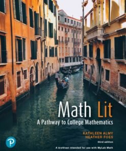 Math Lit 3rd Edition 
A Pathway to College Mathematics - Original PDF ebook