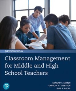 Classroom Management for Middle and High School Teachers, 11th Edition - Original PDF ebook