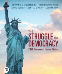 The Struggle for Democracy, 2020 Presidential Election Edition 13th Edition - Original PDF ebook