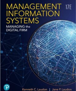 Management Information Systems 17th Edition - Original PDF ebook