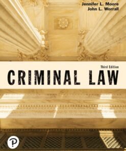 Criminal Law (Justice Series) 3rd Edition - Original PDF ebook