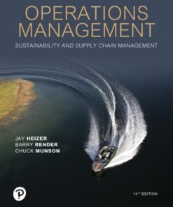 Operations Management: Sustainability and Supply Chain Management 14th Edition - Original PDF ebook