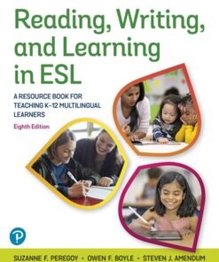 Reading, Writing, and Learning in ESL 8th Edition - Original PDF ebook