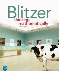 Thinking Mathematically 8th Edition - Original PDF ebook