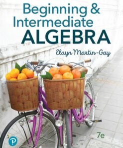 Beginning & Intermediate Algebra 7th Edition - Original PDF ebook