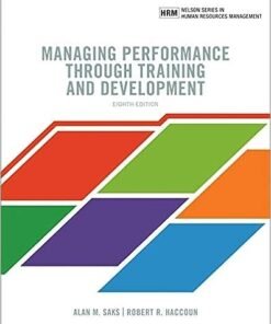 Managing Performance through Training and Development 8th Edition - Original PDF ebook