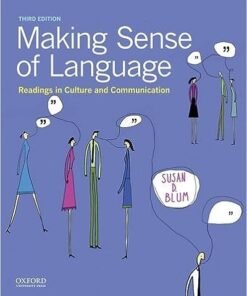 Making Sense of Language: Readings in Culture and Communication 3rd Edition - Original PDF ebook