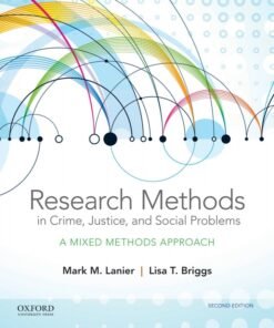 Research Methods in Crime, Justice, and Social Problems 2nd Edition - Original PDF ebook
