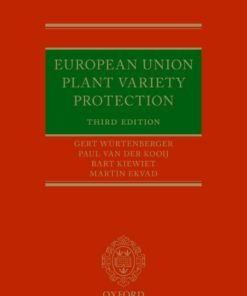 European Union Plant Variety Protection 3rd Edition - Original PDF ebook