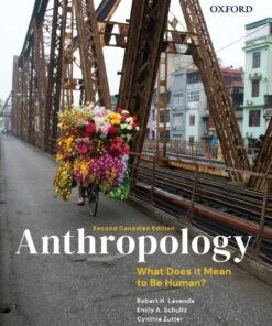 Anthropology: What Does it Mean to Be Human? (Canadian Edition) 2nd Edition - Original PDF ebook