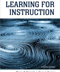 Psychology of Learning For Instruction 4th Edition - Original PDF ebook