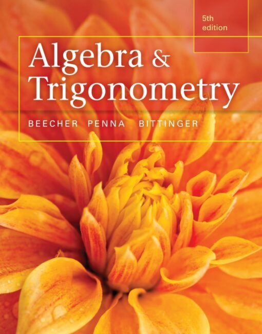 Algebra and Trigonometry 5th Edition – Original PDF ebook ...