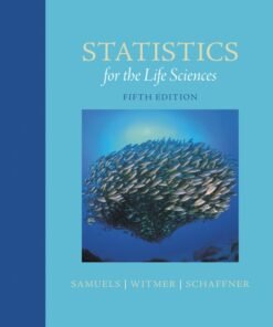 Statistics for the Life Sciences 5th Edition - Original PDF ebook