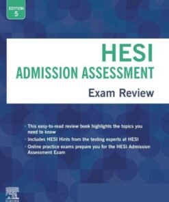 Admission Assessment Exam Review 5th Edition - Original PDF ebook