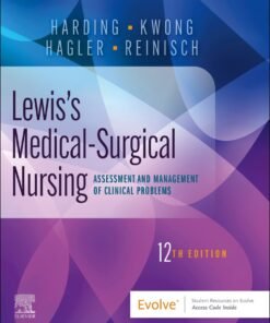 Lewis's Medical-Surgical Nursing E-Book 12th Edition 
Assessment and Management of Clinical Problems, Single Volume - Original PDF ebook
