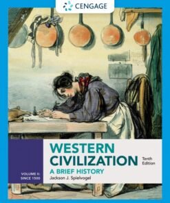 Western Civilization: A Brief History, Volume II: Since 1500 10th Edition - Original PDF ebook