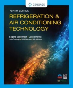 Refrigeration and Air Conditioning Technology 9th Edition - Original PDF ebook