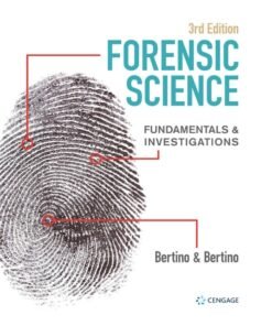 Forensic Science: Fundamentals & Investigations 3rd Edition - Original PDF ebook