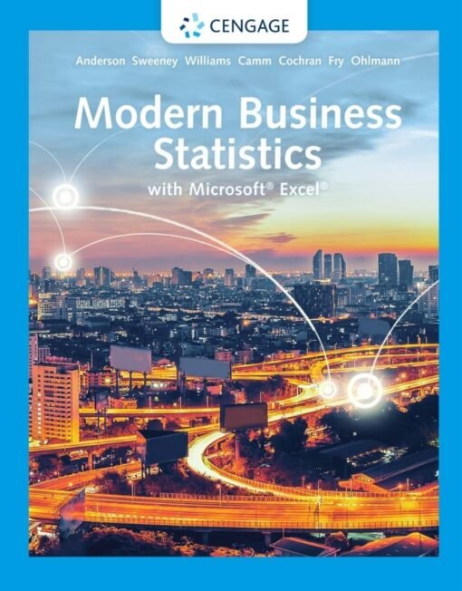 Modern Business Statistics with Microsoft Excel 7th Edition – Original ...