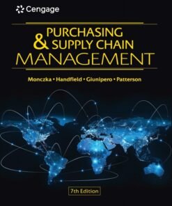 Purchasing and Supply Chain Management 7th Edition - Original PDF ebook