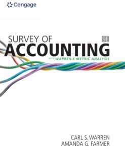 Survey of Accounting 9th Edition - Original PDF ebook