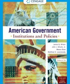 American Government 16th Edition - Original PDF ebook