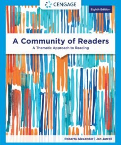 A Community of Readers: A Thematic Approach to Reading 8th Edition - Original PDF ebook