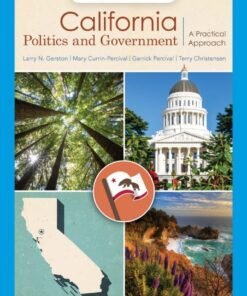 California Politics and Government: A Practical Approach 15th Edition - Original PDF ebook