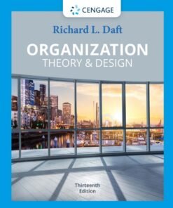 Organization Theory & Design 13th Edition - Original PDF ebook