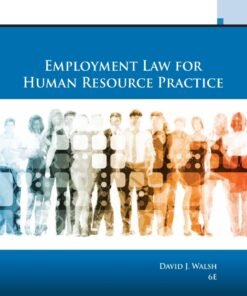 Employment Law for Human Resource Practice 6th Edition - Original PDF ebook