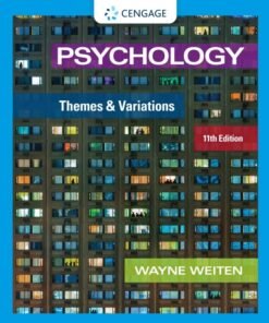 Psychology: Themes and Variations 11th Edition - Original PDF ebook