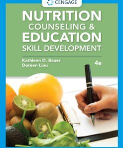 Nutrition Counseling and Education Skill Development 4th Edition - Original PDF ebook