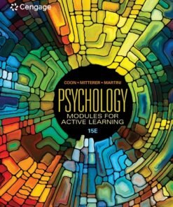 Psychology: Modules for Active Learning 15th Edition - Original PDF ebook