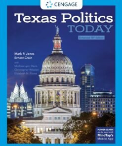 Texas Politics Today, Enhanced 18th Edition - Original PDF ebook