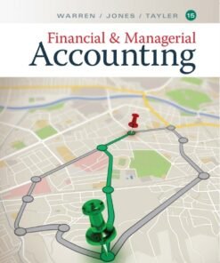 Financial & Managerial Accounting 15th Edition - Original PDF ebook
